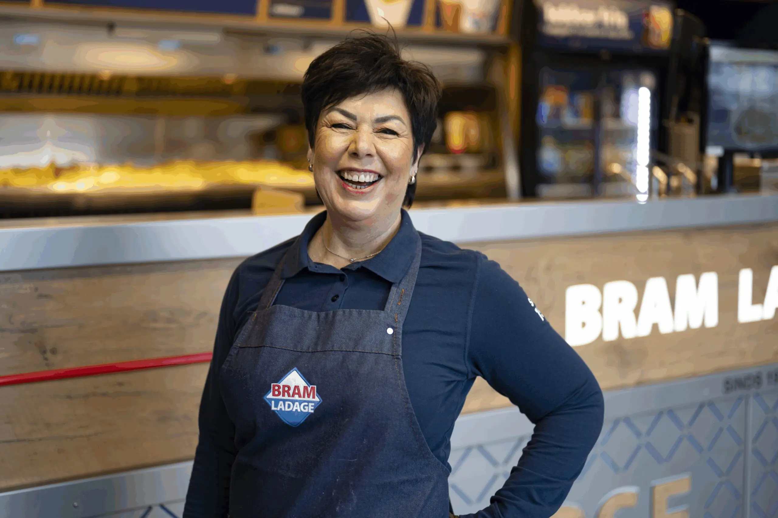 lachende bram ladage franchisenemer