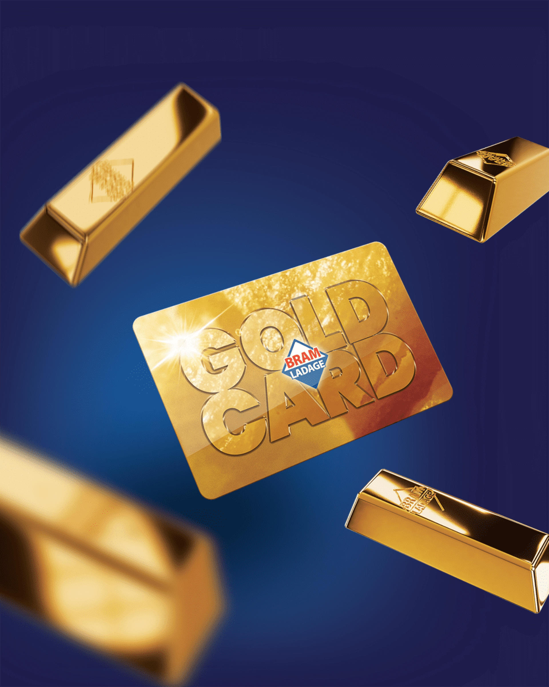 goudstaven en goldcard